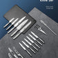 aiheal kitchen knife set, 17pcs, all in one knife set