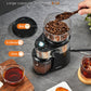 Electric Burr Coffee Grinder with 2-14 Cup Capacity, Aiheal Adjustable Burr Mill Coffee Bean Grinder with 18 Grind Settings for Espresso Drip Coffee and French Press, Black