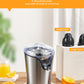 aiheal juicer, two interchangable cones, work with all kinds of citrus fruit