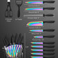 Aiheal Knife Set, 16 Pieces beautiful knife set